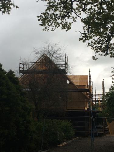 New build Harloup House during 5